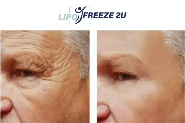 Mens before and after Morpheus 8 Tyne & Wear results.