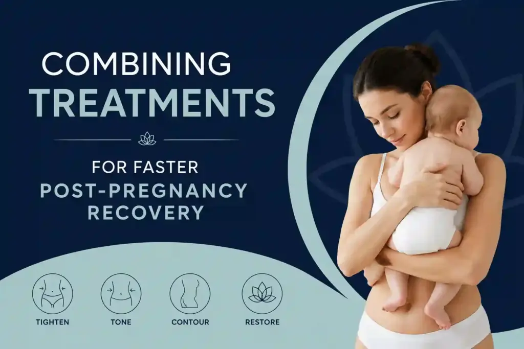 Combining Treatments for Faster Post-Pregnancy Recovery Which Non-Surgical Treatment Plan Is Right for You