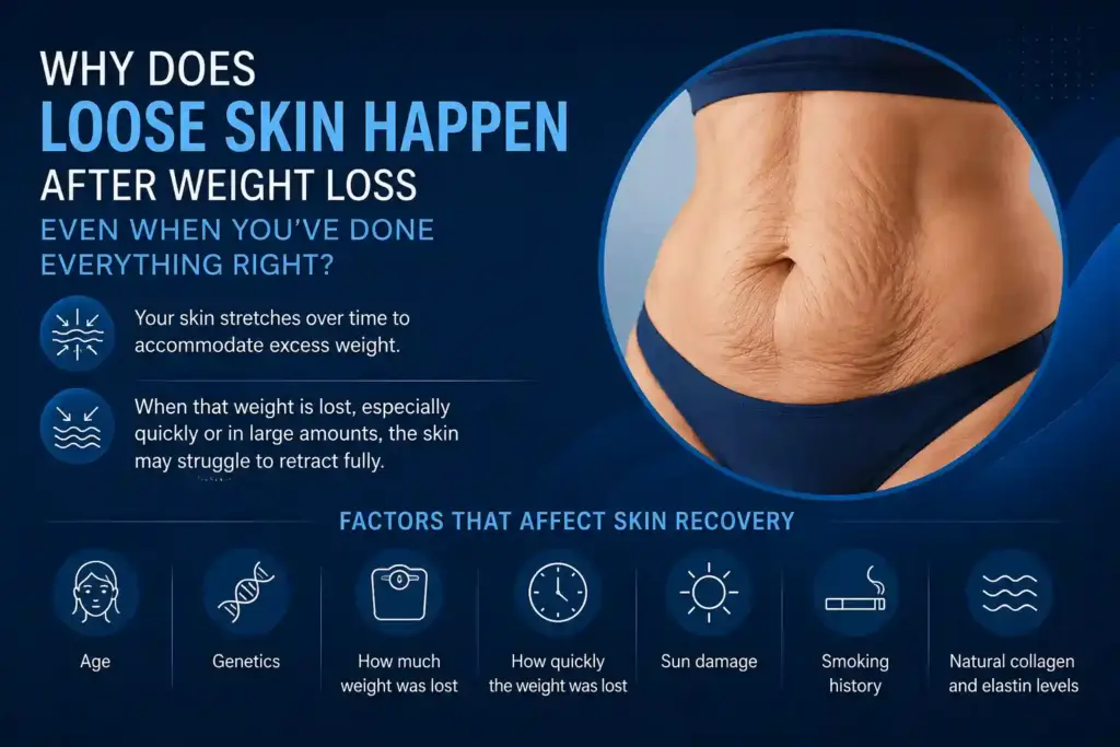 Why Does Loose Skin Happen After Weight Loss Even When You’ve Done Everything Right Tyne & Wear?