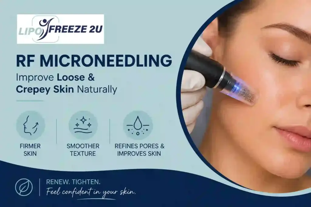 Can RF Microneedling Help Improve Loose and Crepey Skin Tyne & Wear?